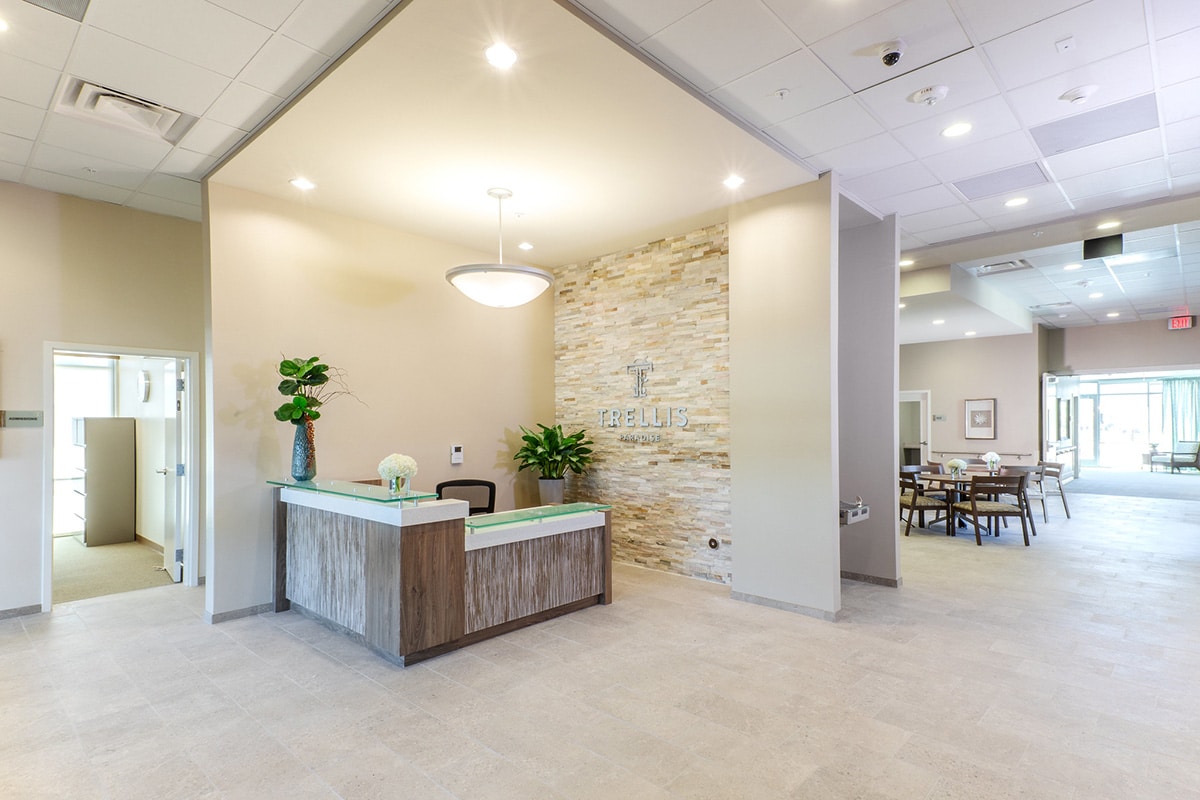 Trellis Paradise front lobby